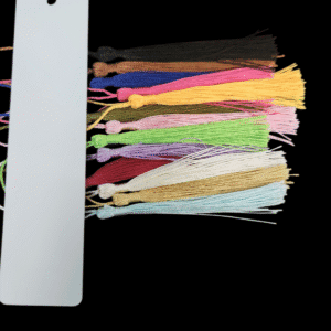 A color chart with multiple yarn strands in various pastel and bright colors.