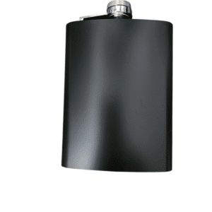 Flask 8oz Black Matte