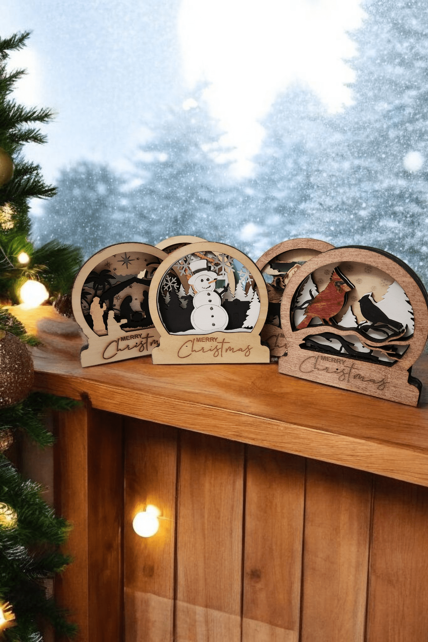 a Snowglobes Wood